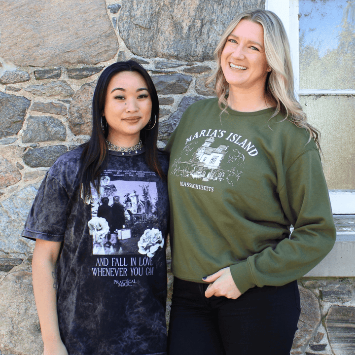 Practical Magic Maria's Island Crewneck - Olive