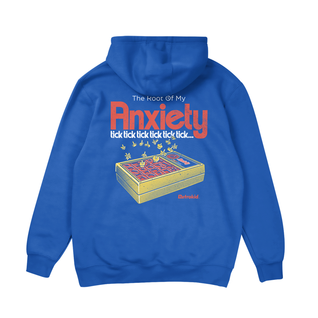 Retrokid Originals Anxiety Hoodie - Royal