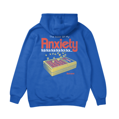 Retrokid Originals Anxiety Hoodie - Royal