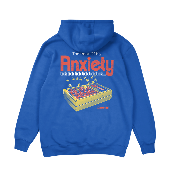 Retrokid Originals Anxiety Hoodie - Royal