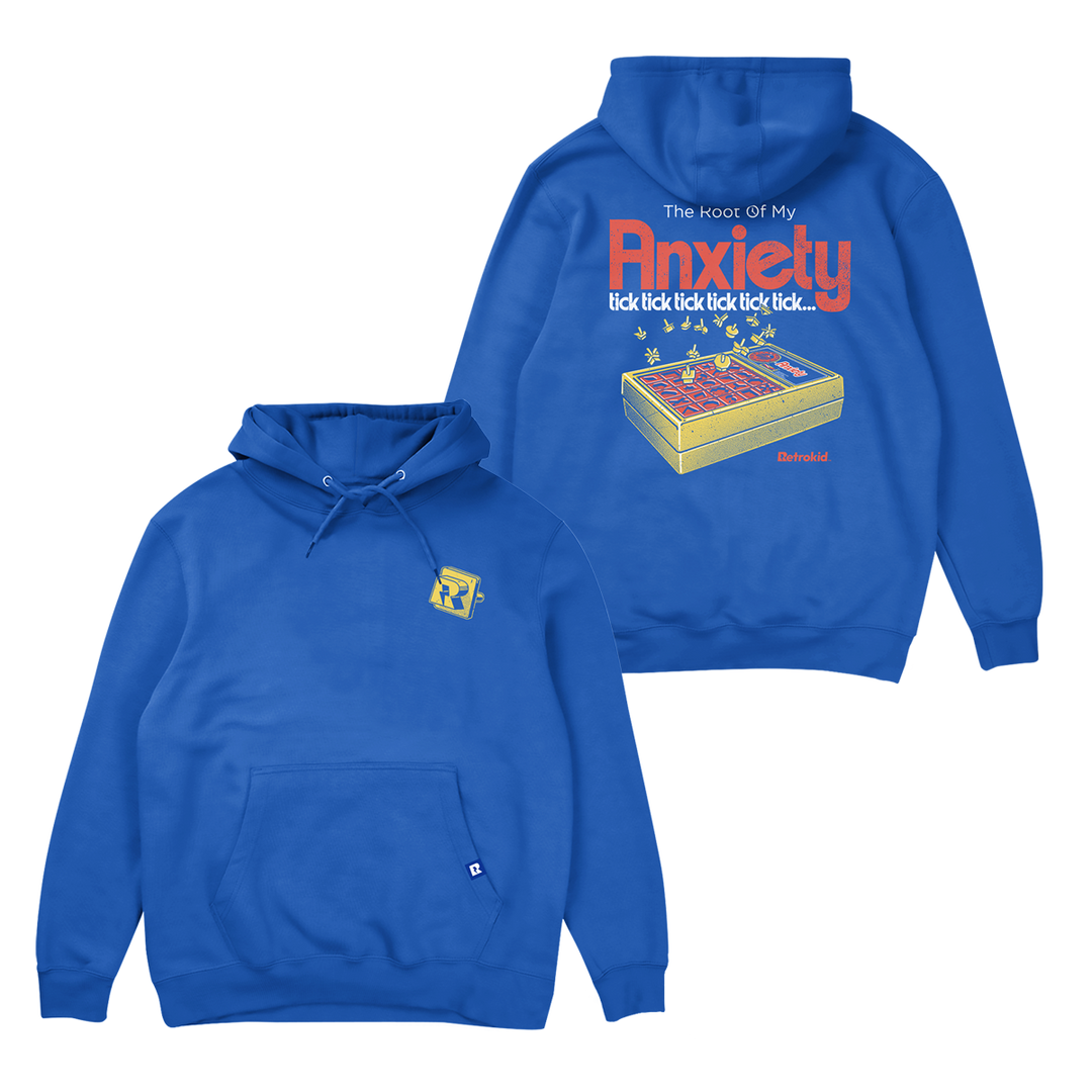Retrokid Originals Anxiety Hoodie - Royal