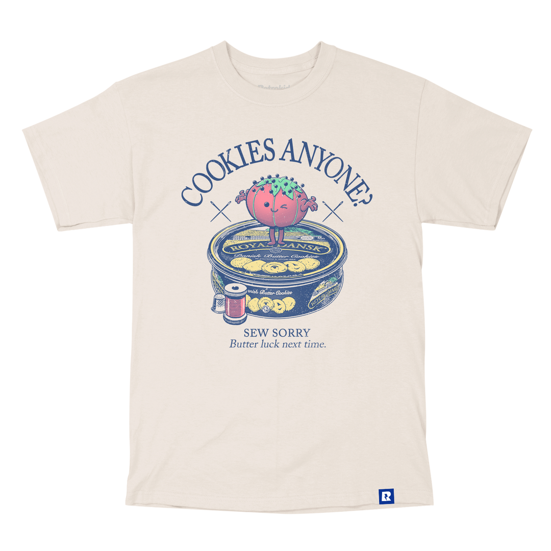 Retrokid Originals Sew Sorry T-Shirt - Ivory