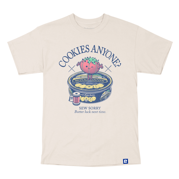 Retrokid Originals Sew Sorry T-Shirt - Ivory
