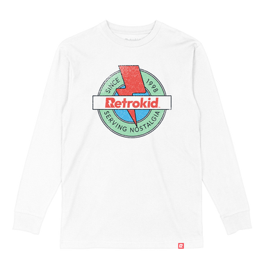 Retrokid Originals '90s Long Sleeve - White
