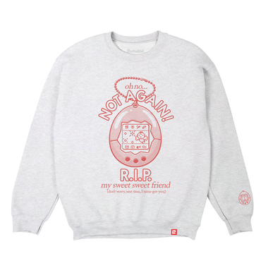 Retrokid Originals Sweet Friend Crew - Heather Grey
