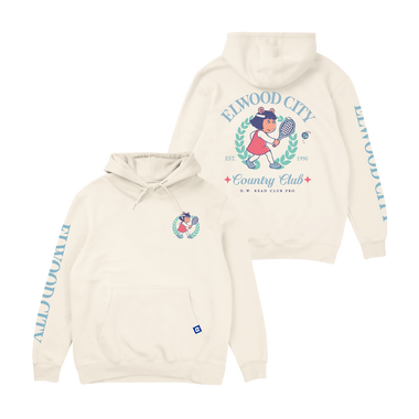 Arthur Elwood City Country Club Hoodie - Ivory