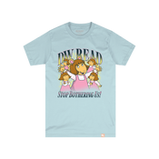 Arthur Retrokid D.W. Stop Bothering Us T-Shirt Light Blue Officially Licensed