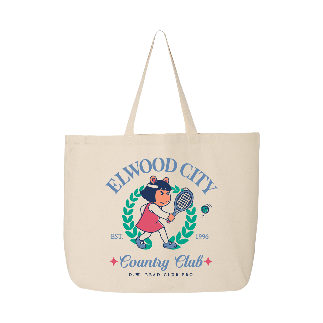 Arthur Elwood City Country Club Tote - Ivory