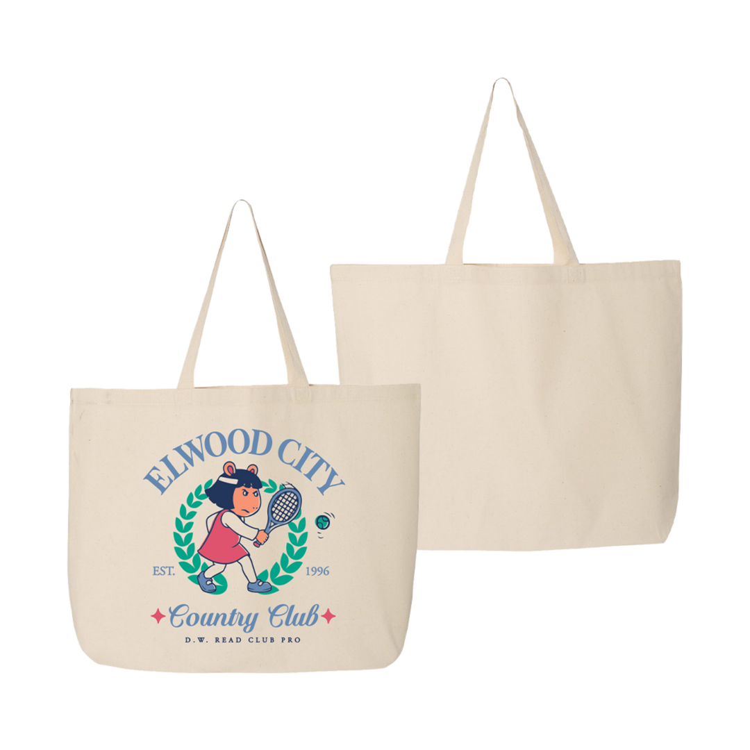 Arthur Elwood City Country Club Tote - Ivory