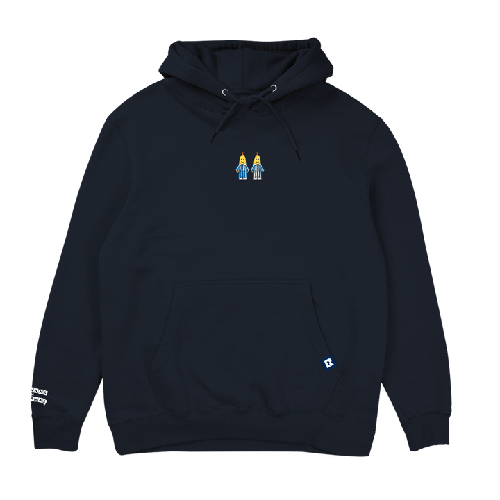 Bananas In Pyjamas Embroidered Hoodie - Navy
