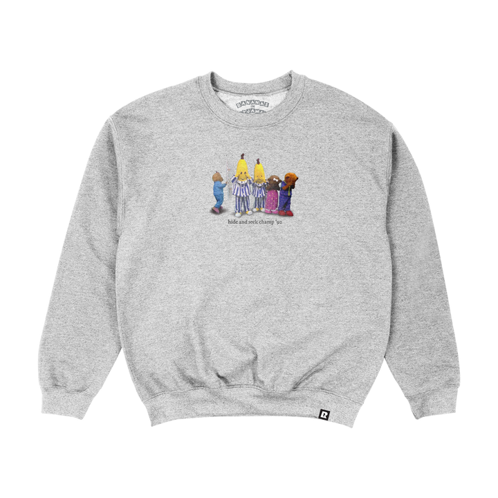Bananas in Pyjamas Hide and Seek Crewneck - Grey