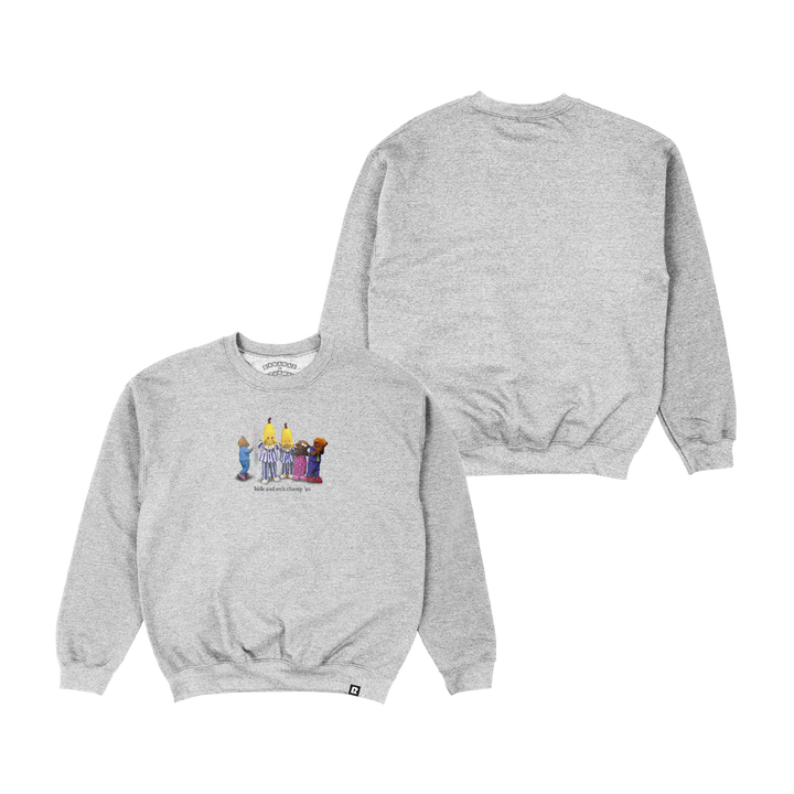 Bananas in Pyjamas Hide and Seek Crewneck - Grey