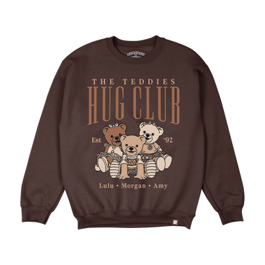 Bananas in Pyjamas Teddies Crewneck - Chocolate