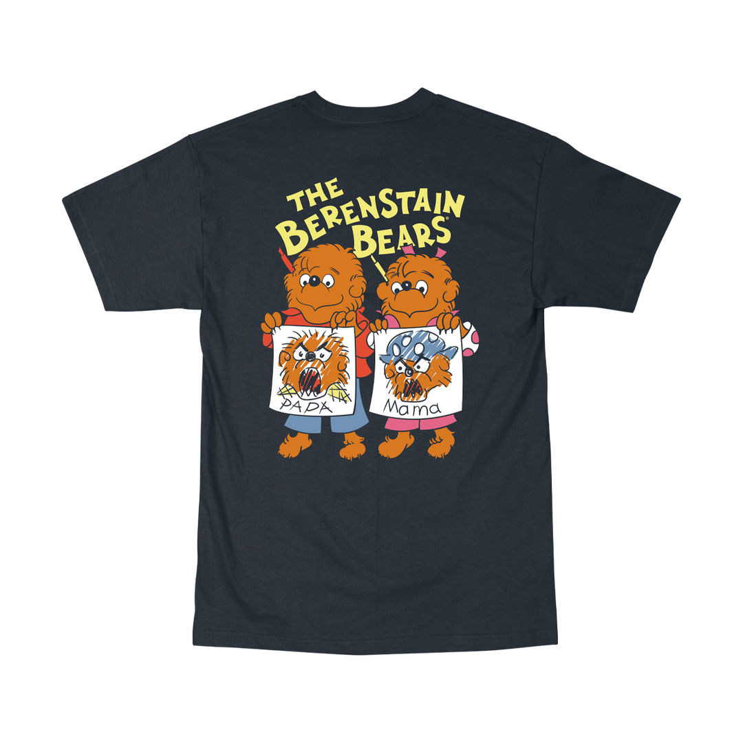 Berenstain Bears Art Attack T-Shirt - Black