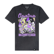 The Big Comfy Couch Officially Licensed Clock Stretch Loonette the Clown Molly the Doll Auntie Macassar Major Bedhead Snicklefritz Dustbunnies T-Shirt
