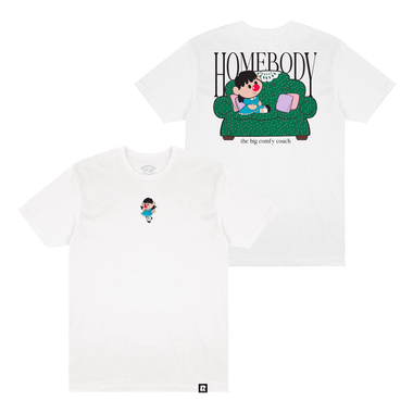 Big Comfy Couch Homebody T-Shirt - White