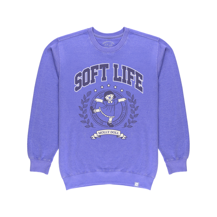 Big Comfy Couch Soft Life Crewneck - Lavender