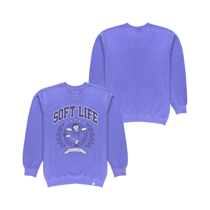 Big Comfy Couch Soft Life Crewneck - Lavender