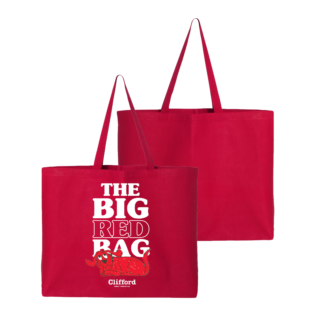Clifford The Big Red Dog Tote - Red
