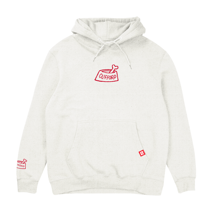 Clifford The Big Red Dog Hoodie - Oatmeal Heather