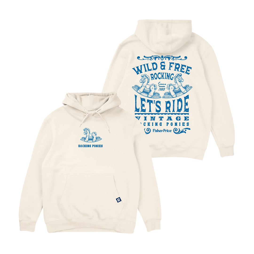 Fisher Price Rocking Ponies Hoodie - Ivory