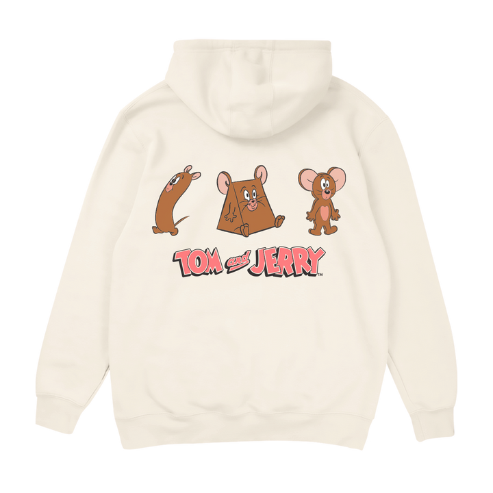 Tom & Jerry Jerry the Mouse Hoodie Hanna-Barbera Cartoon Mischief 