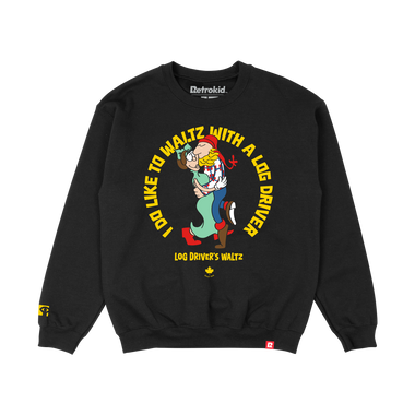 Log Driver's Waltz Crewneck - Black