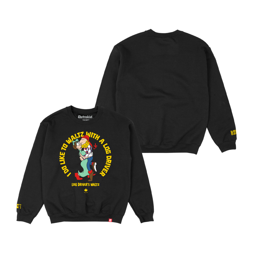 Log Driver's Waltz Crewneck - Black
