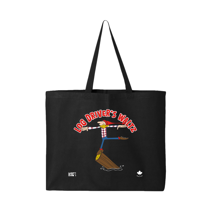 Log Driver's Waltz Tote Bag - Black