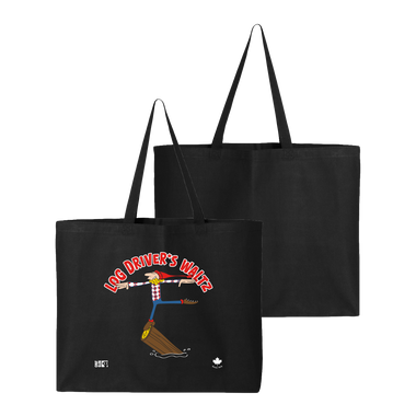 Log Driver's Waltz Tote Bag - Black