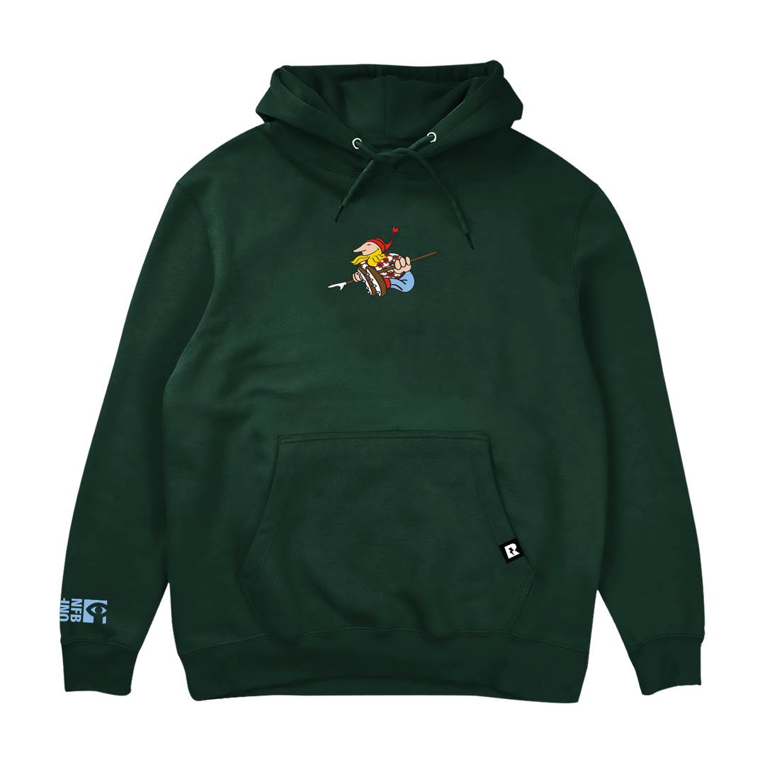 Log Driver's Waltz Hoodie - Forest Green