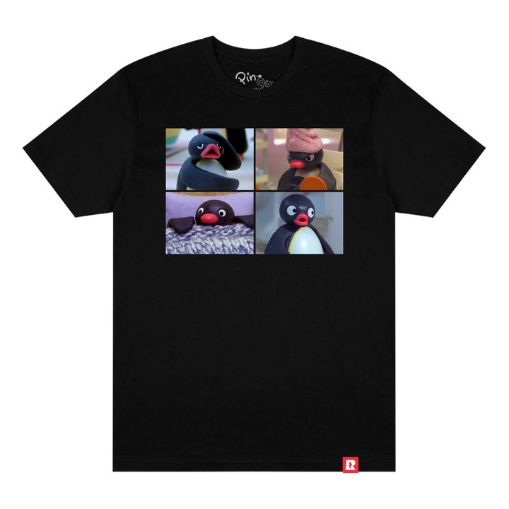 Pingu Moods T-Shirt - Black