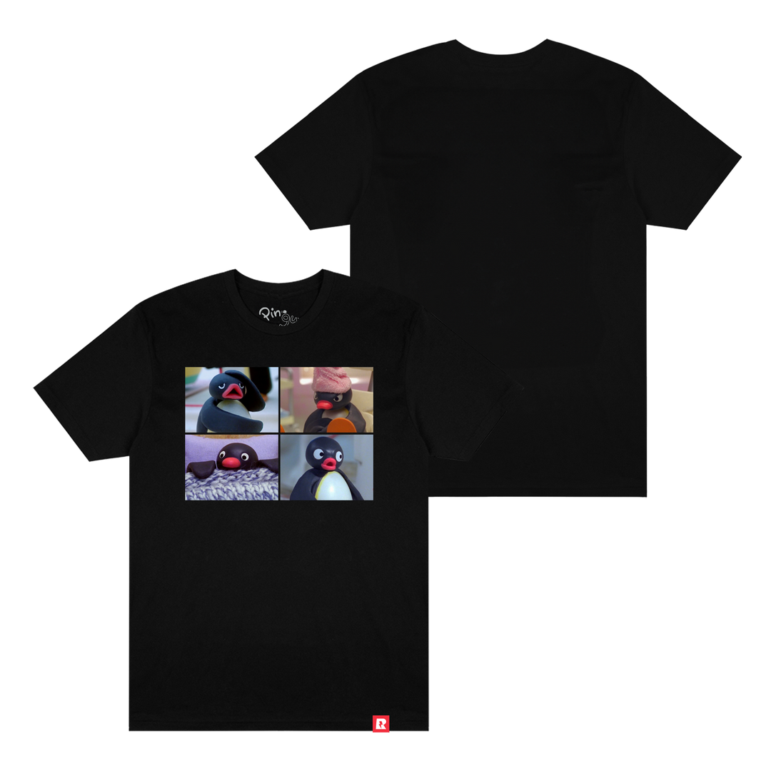 Pingu Moods T-Shirt - Black