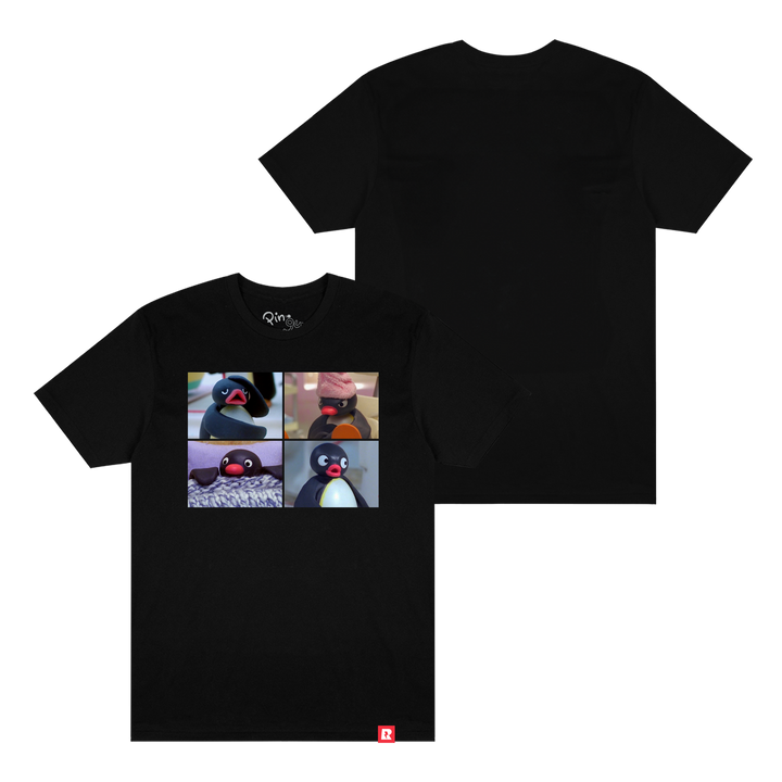 Pingu Moods T-Shirt - Black