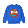 Nelvana Pippi Longstocking Crewneck - Royal Blue