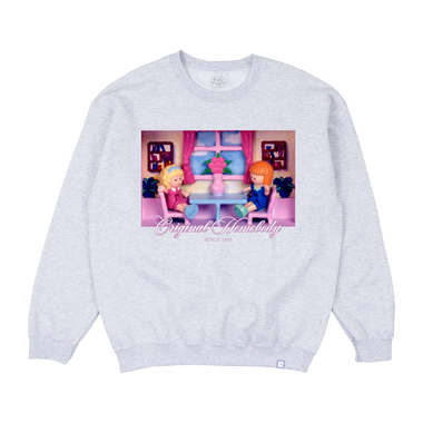 Polly Pocket™ Homebody Crewneck - Ash Grey
