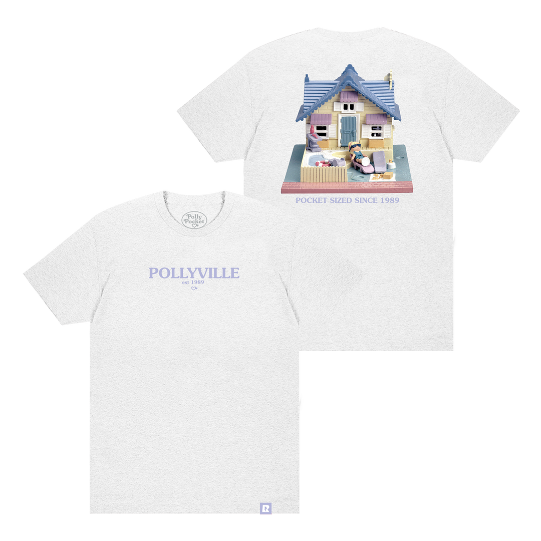 Polly Pocket™ Pollyville T-shirt - Ash Grey