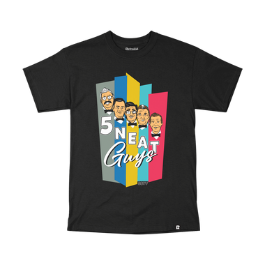 SCTV 5 Neat Guys T-Shirt - Black