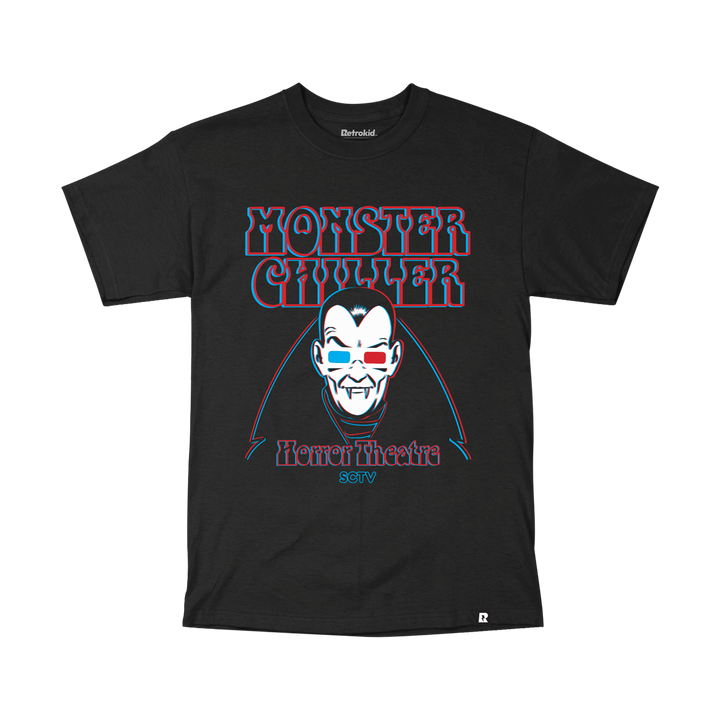 SCTV Count Floyd 3D T-Shirt - Black