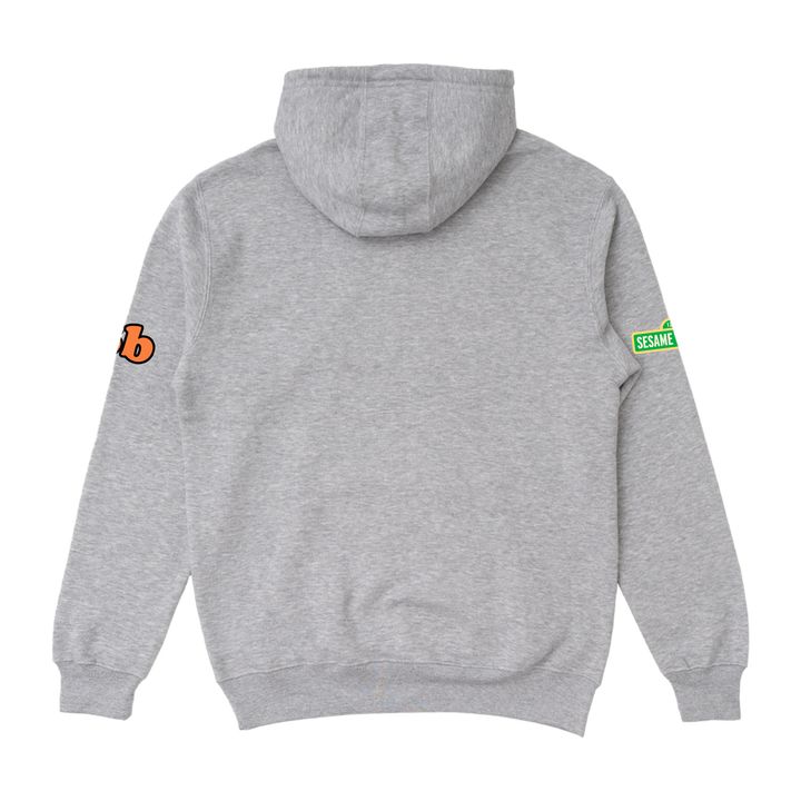 Sesame Street Barkley Hoodie - Heather Grey