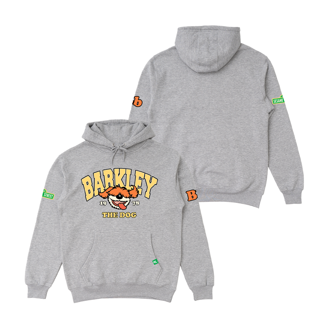 Sesame Street Barkley Hoodie - Heather Grey