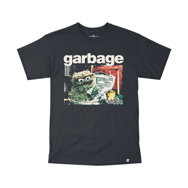 Sesame Street Garbage T-Shirt - Black
