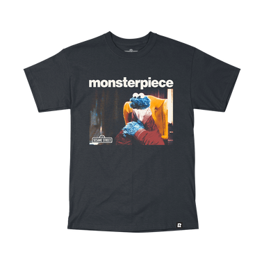 Sesame Street Monsterpiece T-Shirt - Black