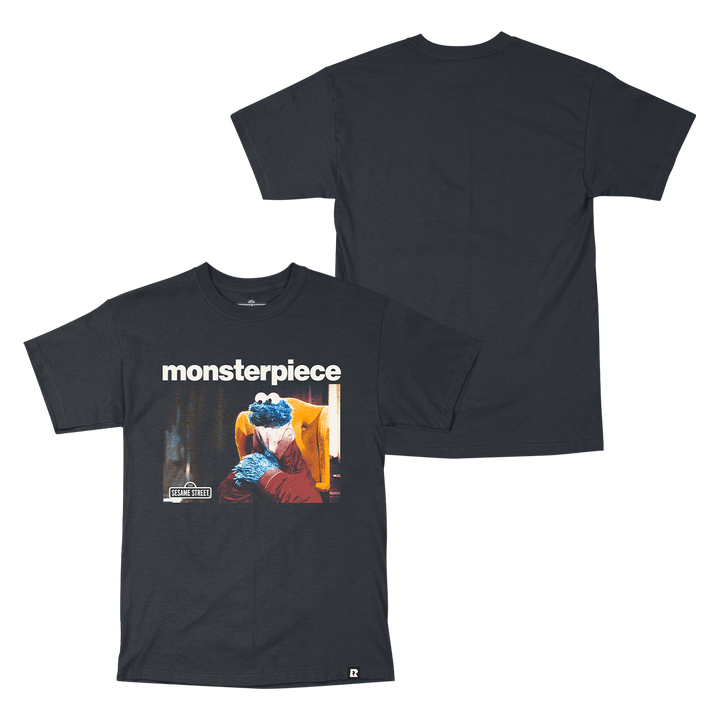 Sesame Street Monsterpiece T-Shirt - Black