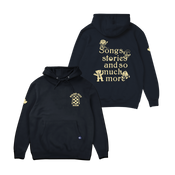 TVO Polka Dot Door Hoodie - Navy