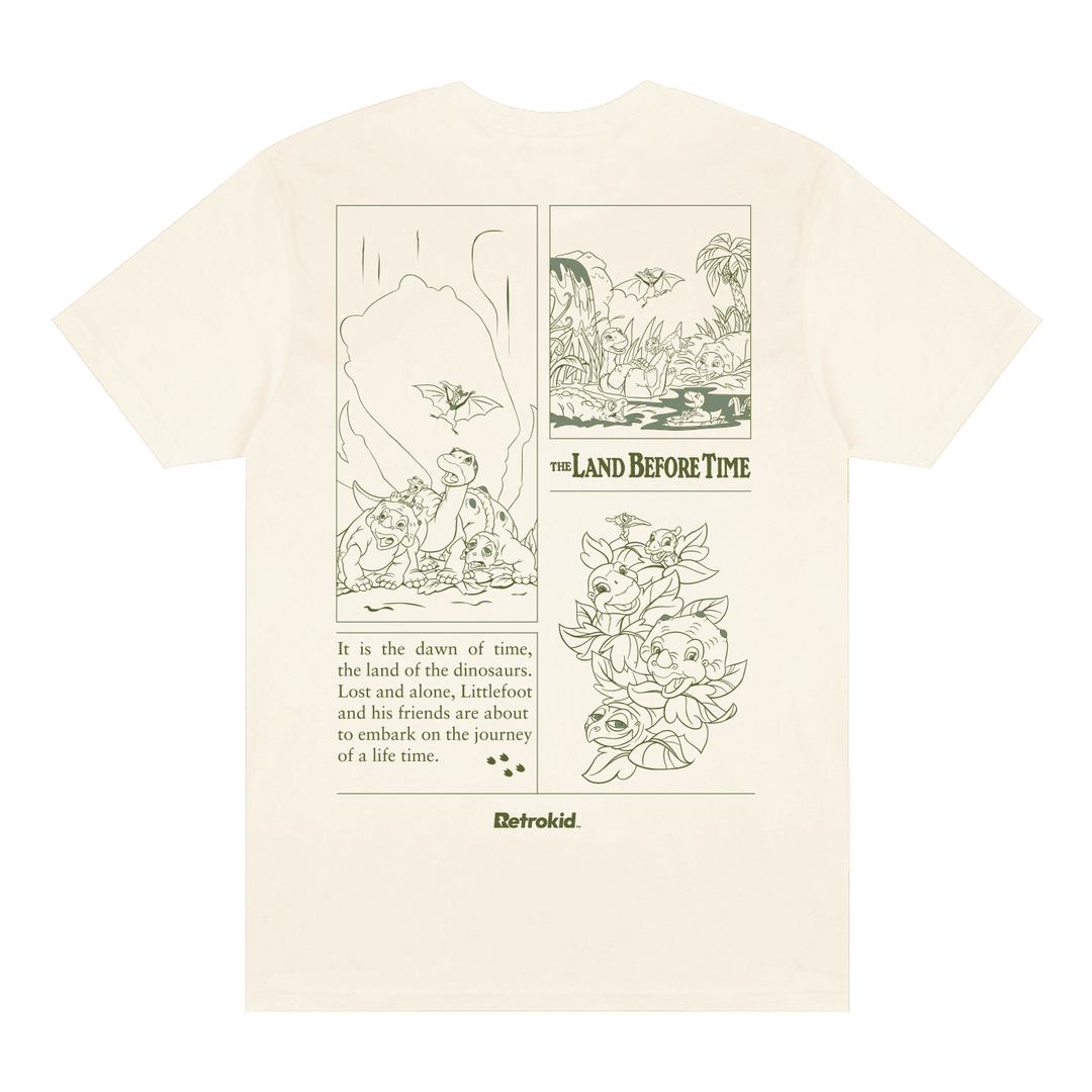 The Land Before Time Friends T-Shirt - Ivory