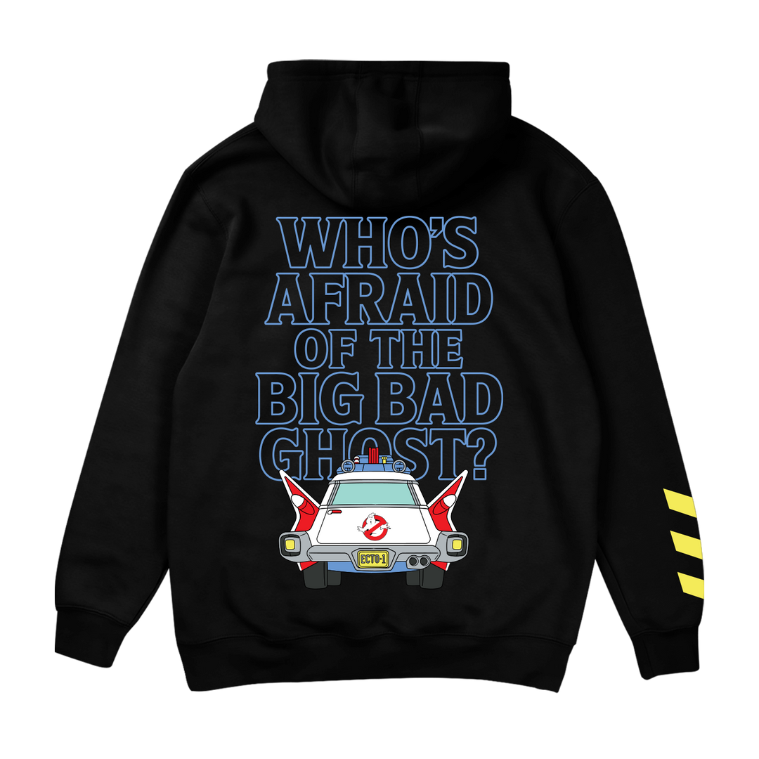 The Real Ghostbusters Ecto-1 Glow Hoodie - Black