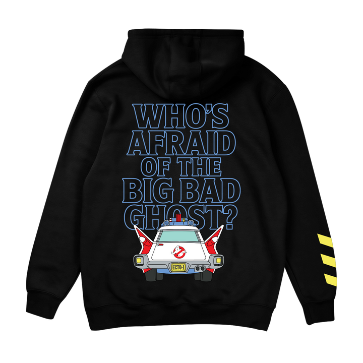 The Real Ghostbusters Ecto-1 Glow Hoodie - Black