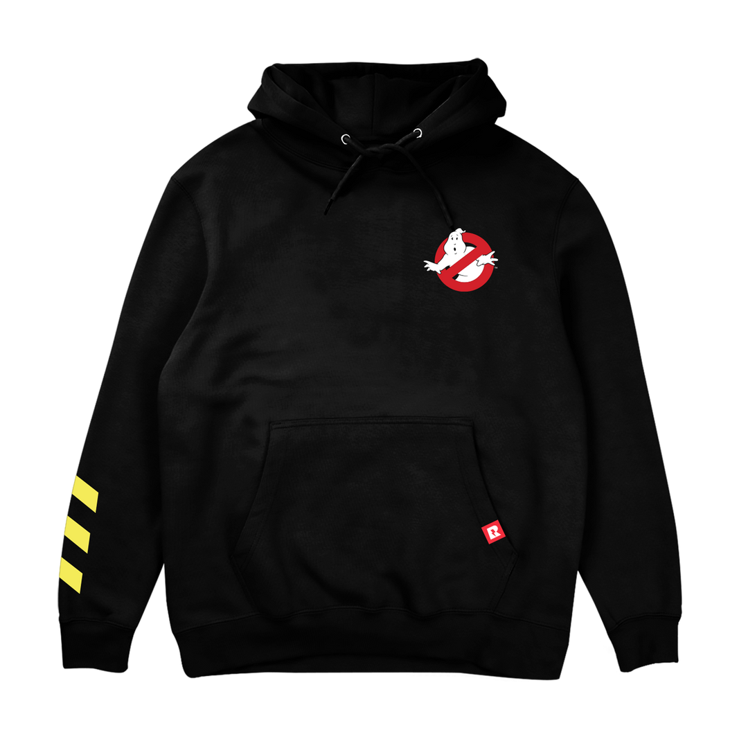 The Real Ghostbusters Ecto-1 Glow Hoodie - Black
