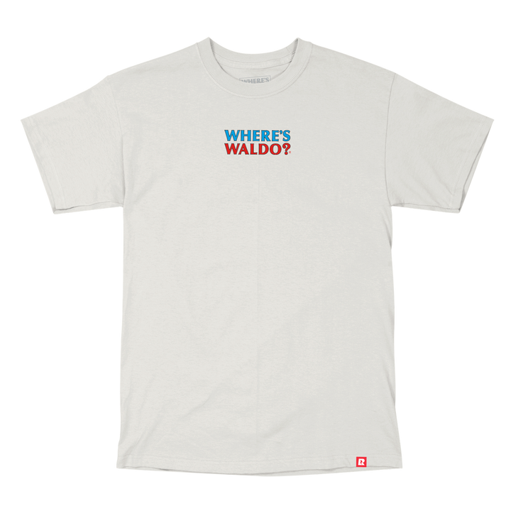 Where's Waldo Search T-Shirt - Vintage White